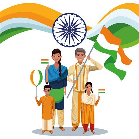 Illustration Of Independence Day In India Vector Art At Vecteezy My
