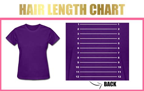 The Hair Length Chart Is Your Guide To Finding The Right Hairstyle