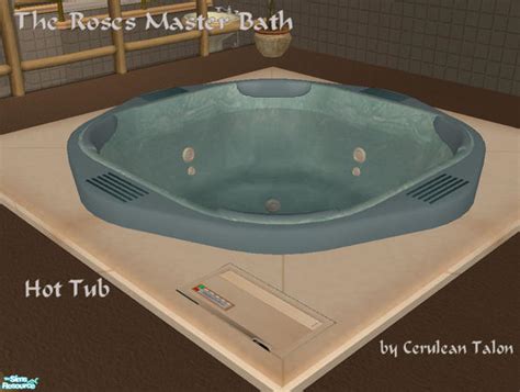 The Sims Resource The Roses Master Bath Hot Tub