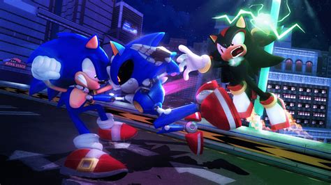 Shadow And Sonic Vs Metal Sonic Sonicthehedgehog
