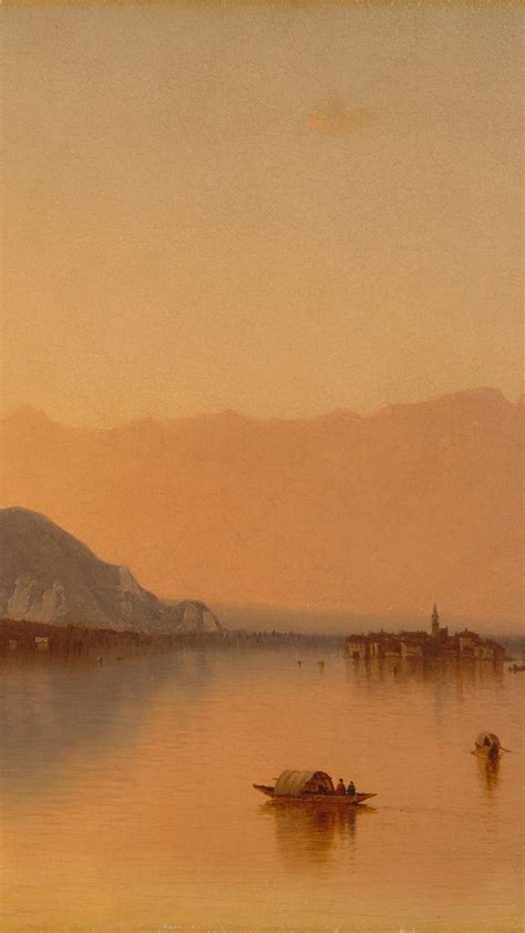 Isola Bella In Lago Maggiore 1871 Painting By Sanford Robinson