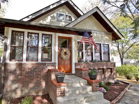 English bungalow a steeper roof with clipped gables and a parged (stucco) exterior give this house english pedigree. 1920s Bungalow Restoration on Rehab Addict | Rehab Addict ...