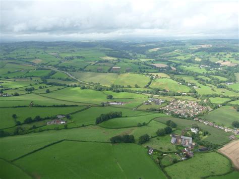 Mid Devon Aerial Countryside View © Lewis Clarke Cc By Sa20