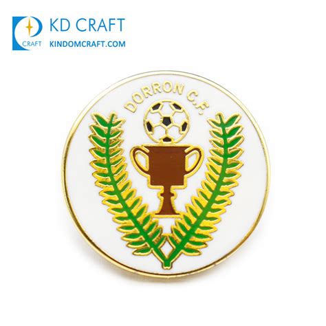 Soccer Ball Pins Factory For Challenge Coins Lanyards Pin Badgemedal