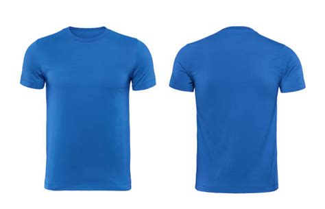 341 Royal Blue T Shirt Template Front And Back Mockups Builder