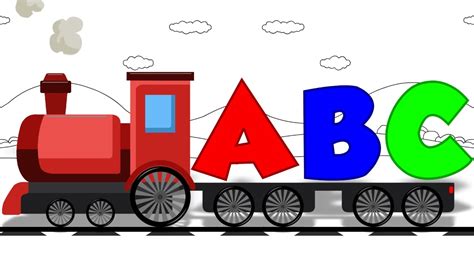 Abc Train Learn Alphabets Educational Video For Children And Babies