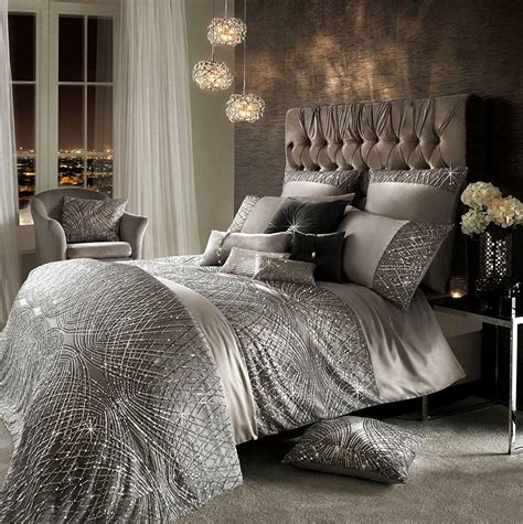Not only bedroom sets queen white, you could also find another pics such as white full bedroom set, cherry queen bedroom set, white modern bedroom set, 5 piece bedroom set, antique queen bedroom set. Kylie Minogue Sequin Satin Silver USA Queen | Bed linens ...