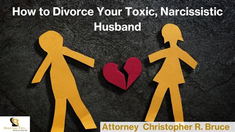 How To Divorce Your Toxic Narcissistic Husband Youtube