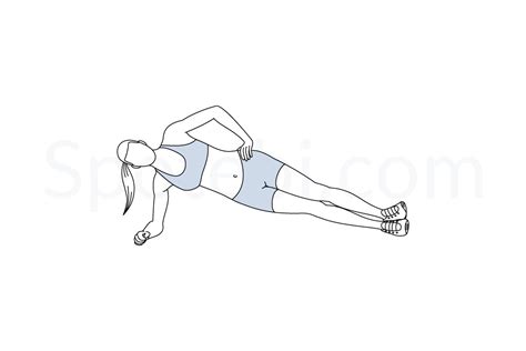 Side Plank Illustrated Exercise Guide