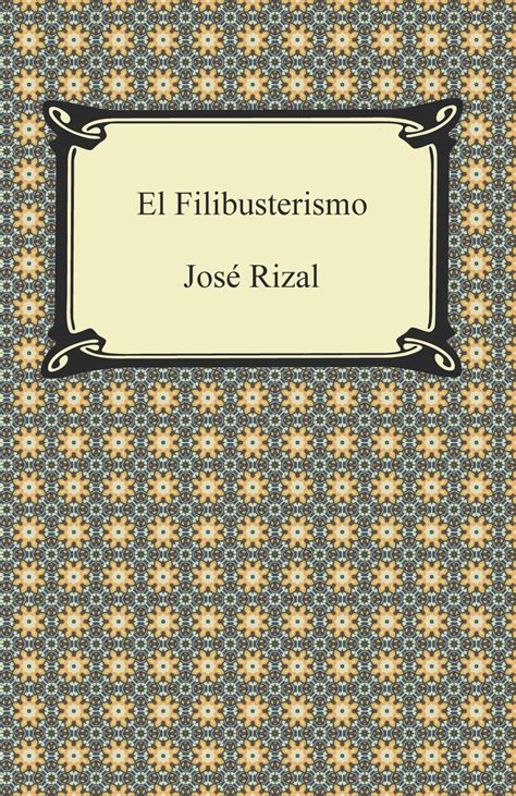 El Filibusterismo By José Rizal Book Read Online