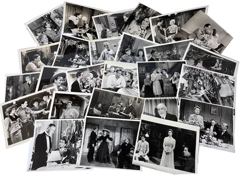 Lot A Collection Of 20th Century Black And White Movie Stills