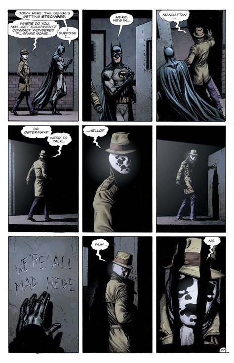 Doomsday Clock Batman And Rorschachs Team Up Doesnt Go Well Ign
