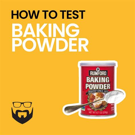 How To Test Baking Powder Is Still Good