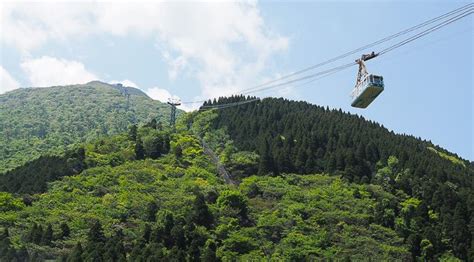 Beppu Travel Mount Tsurumi Beppu Ropeway 2000 Cherry Trees In