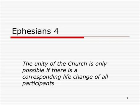 Ppt Ephesians 4 Powerpoint Presentation Free Download Id782942