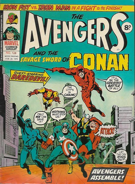 Avengers Marvel Uk Vol 1 128 Albion British Comics Database Wiki