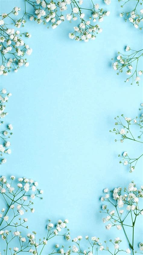 Download Cute Blue Spring Wallpaper