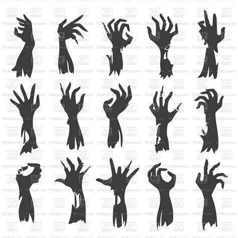 zombie hand vector at collection of zombie hand vector free for personal use