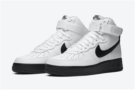 Nike Air Force 1 Black And White High Tops Airforce Military