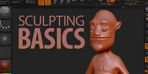 Character Sculpting Basics In Zbrush 4r7 Zbrushtuts