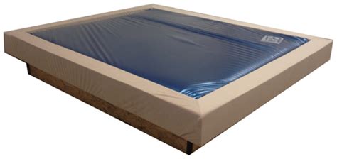 Make provisions for the comfortable sleep of your guests. Strobel Organic Sof-Frame Complete Waterbed King