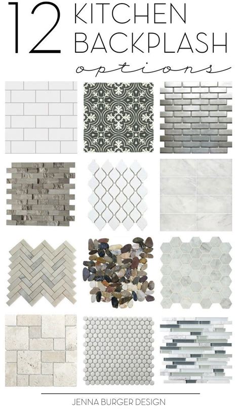 Kitchen Tile Backsplash Options Inspirational Ideas New Decorating