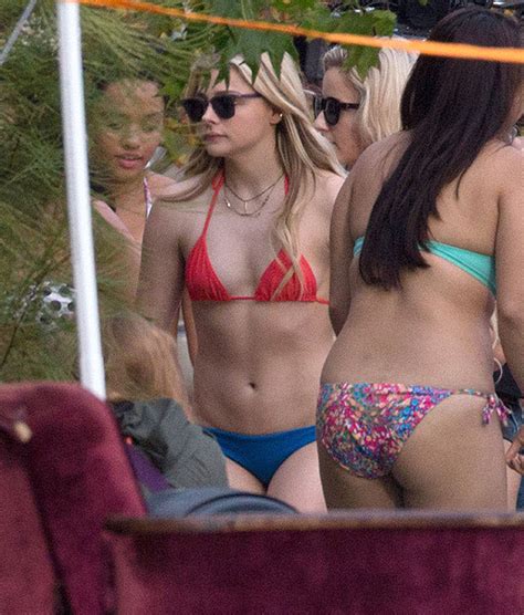 Pic Chloe Moretz In Bikini Wears Tiny Two Piece On