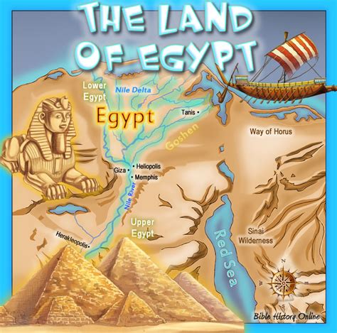Topographical Map Of Egypt For Kids Online Image