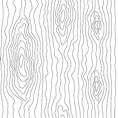 Premium Vector Seamless Wooden Pattern Wood Grain Texture Vector Illustration