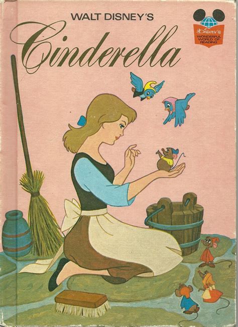 Walt Disneys Cinderella Hardcover Book 1974 Children And Ya Fiction