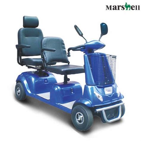 China 4 Wheel 2 Seats Electric Mobility Scooter For Elderly And