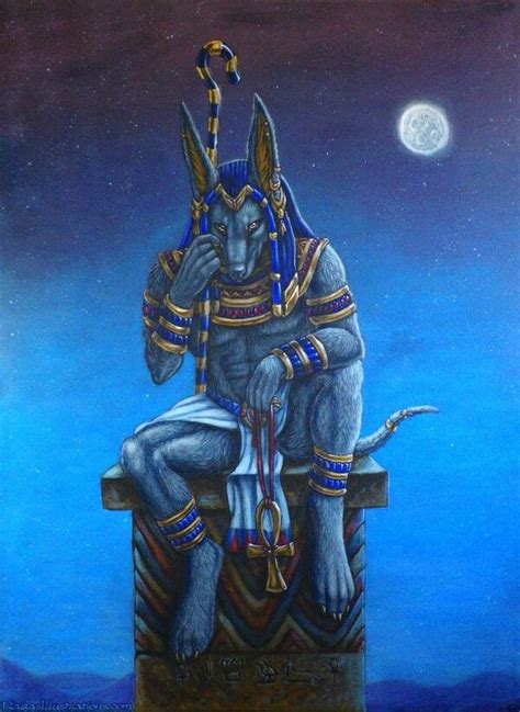 Anubis Ancient Egyptian Gods Ancient Egyptian Art Egyptian Art