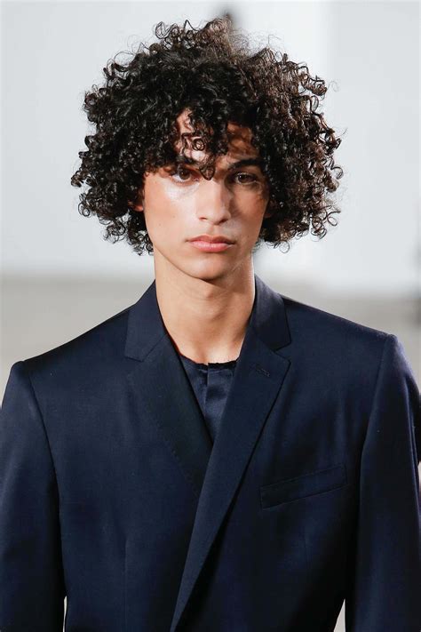 Curly Hair Style For Male Curly Hair Style