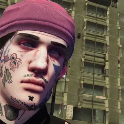 Lil Peep In Grand Theft Auto 5 Hd Screenshot Stable Diffusion Openart