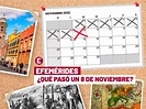 ¿Qué se celebra 8 de noviembre? Efemérides hoy