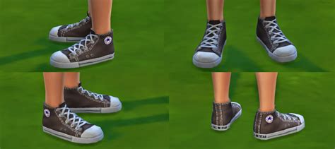 My Sims 4 Blog Converse All Star For Men By Ironleo78