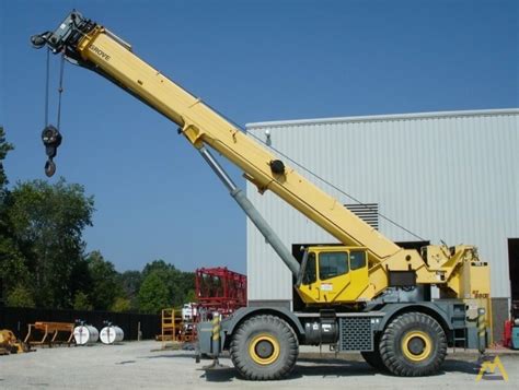 Grove Rt880e 80 Ton Rough Terrain Crane For Sale Hoists And Material