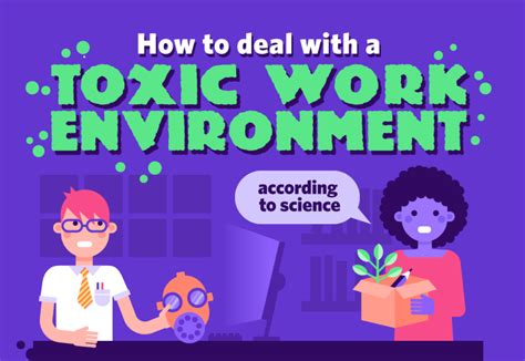 How To Survive A Toxic Work Environment Infographic