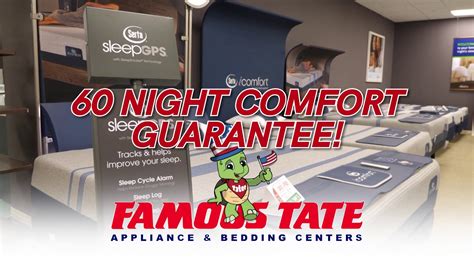 A complete range of products and services famous tate appliance/bedding, company. Famous Tate Mattress Presidents Day - YouTube