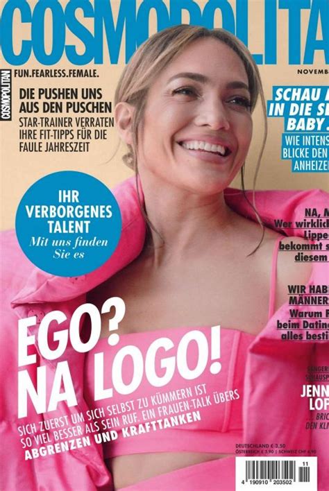 Jennifer Lopez In Cosmopolitan Magazine Germany November 2022 Hawtcelebs