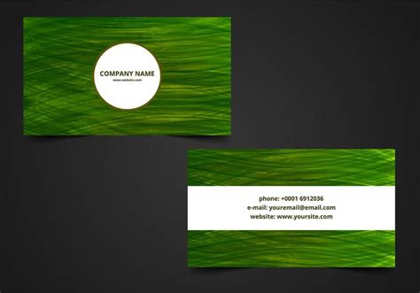 business background vector visiting card design   template