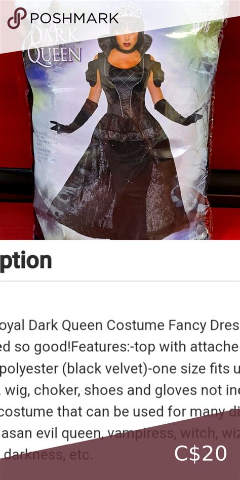Royal Dark Queen Costume In 2022 Queen Costume Dark Queen Costumes
