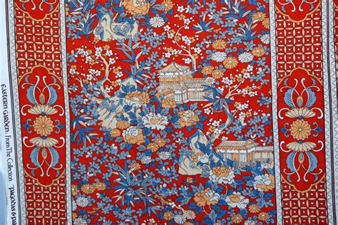 Eastern Garden From Pagodas And Palaces Collections Fabric By Etsy