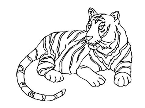 71 Printable Tiger Coloring Pages Just Kids