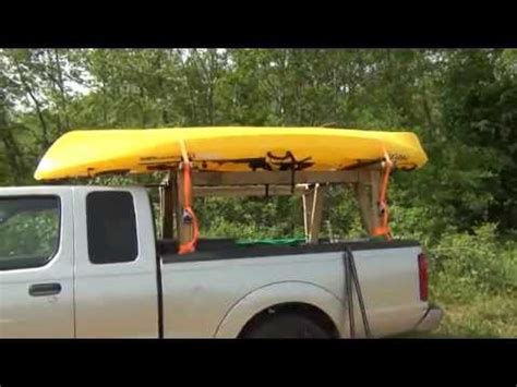 By purchasing a product, via a link on this page, we may receive a commission, at no extra cost to you. DIY kayak truck rack - YouTube