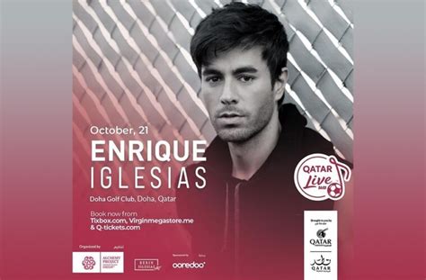 Iloveqatar Net Updated Enrique Iglesias Live Concert In Qatar