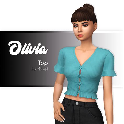Olivia By Marvell The Sims 4 Create A Sim Curseforge