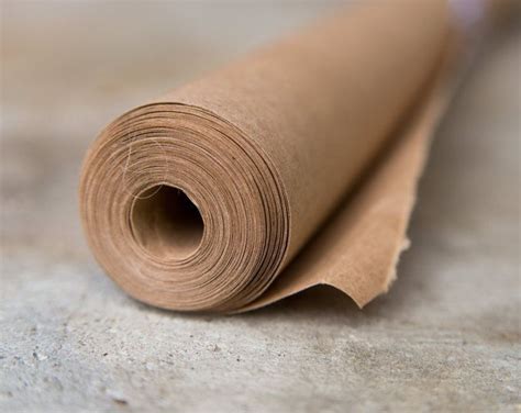 Brown Kraft Paper Roll 15 Ft T Wrapping Paper Paper Table