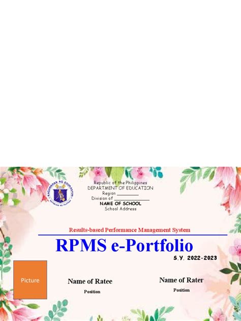 Ipcrf Template 2 Pdf Educational Assessment Learning