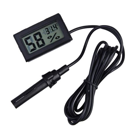 Mini Lcd Digital Thermometer Hygrometer Temperature Indoor Convenient